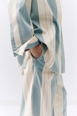 Camisa oversize de popelina - H&m фото 5