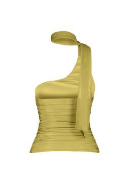 Trendyolmilla Siyah Boyundan Baglamal? Buzgulu Astarl? Esnek Tul Orme Bluz TWOSS24BZ00202  фото 22