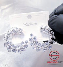 Серьги с кубическим цирконием - Bruno фото 6