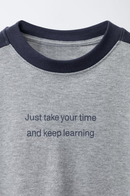 AGES 6-14 / TEXT PRINT PYJAMAS - Zara фото 6