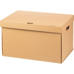 Короб архивный Attache Делопроизводство с крышкой 480х325х295мм, Т24