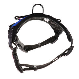 Шлейка К7 мягкая светоотражающая, размер М, ОГ 52-66 см, вес 9,5-17,5 кг, синяя - Пижон фото 2