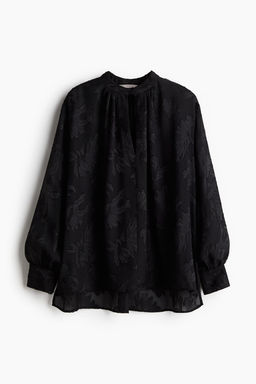 Blusa en tejido jacquard - H&m фото 5