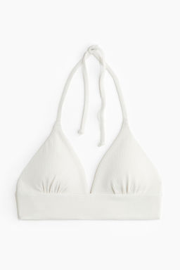 Top de bikini triangular con relleno - H&m фото 3