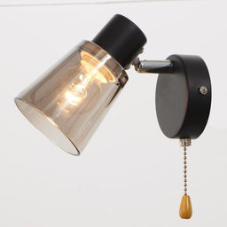 Бра с переключателем 59392/1 E14 40 Вт черный-хром 15×11×15 см