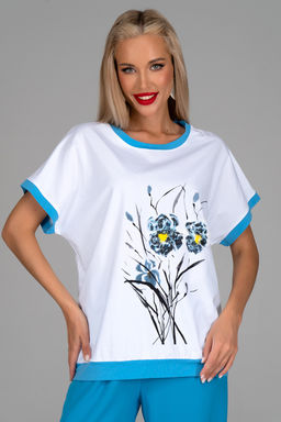 Футболка Лорея (голубой)