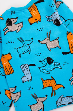 Хлопковая пижама из интерлока для мальчика Bonito  фото 4