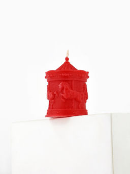 Свеча интерьерная новогодняя «Карусель», 5×5×6.7 см