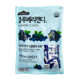 Леденцовая карамель со вкусом черники BlueBerry Candy Ilkwang, Корея, 280 г Акция