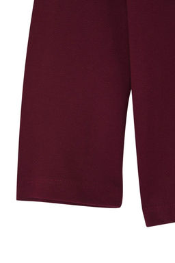Beyaz 3lu Paket Unisex Mevsimlik Polo Yaka Uzun Kollu Orme T-Shirt TKDAW25TS00004 - Trendyolmilla фото 21
