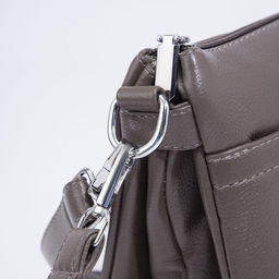 Сумка кросс-боди на молнии, цвет коричневый - Simaland фото 5