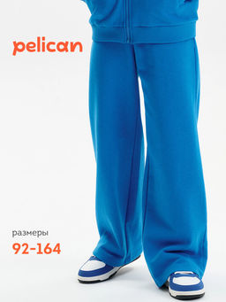 PELICAN, брюки для мальчиков, Лазурный