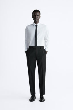 STRETCHY POPLIN SHIRT - Zara фото 11