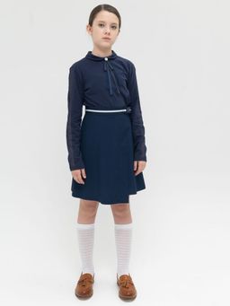 PELICAN, юбка для девочек, Темно-синий фото 8