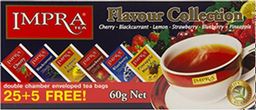 IMPRA. Ассорти черного чая 60 гр. карт.пачка, 30 пак.