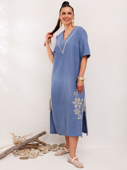 Платье Galean Style 1006 синий