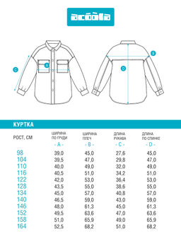 ACOOLA / Куртка детская для девочек Korumba1 серая клетка фото 3