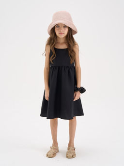 Сарафан хлопковый Уголь