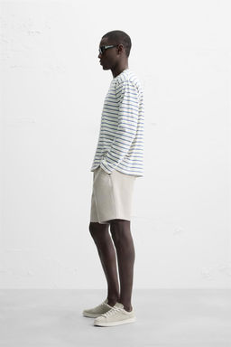 TEXTURED COMFORT BERMUDA SHORTS - Zara фото 13