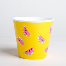 Набор кашпо для цветов 3 в 1 «Фрукты», 0,8 л, 11 х 12 см