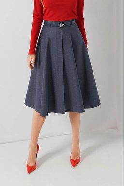 Юбка клеш миди арт. 1033