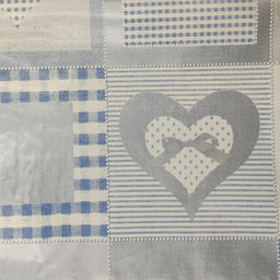 Скатерть ПВХ, обработанная винил.кружевом 130(140)х200см