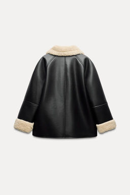 ZW COLLECTION DOUBLE-FACED JACKET - Zara фото 7