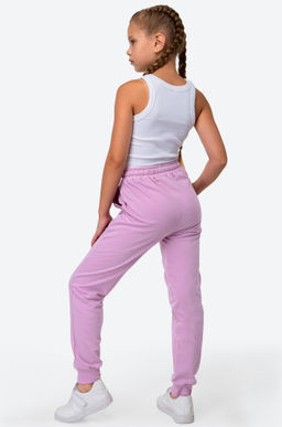 Детские брюки-джоггеры из футера Happy Fox  фото 8