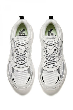 Кроссовки LifeStyle Белый/Серебристый BASIC RETRO RUNNING - Anta фото 3