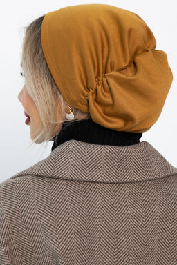 Чалма с резинкой (горчичная) ЧР7-23М