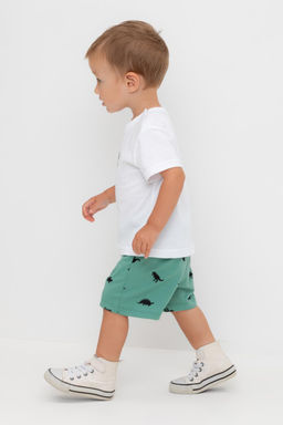 Crockid _ КР 400666/малахитово-зеленый,дино к558 шорты д/мал яс  фото 3