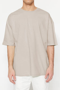 Tas Oversize/Genis Kesim %100 T-Shirt TMNSS22TS0318