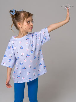 Костюм Мун синие бабочки-голубой - Sovalina фото 9