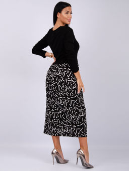 Платье Жаклин, вискоза/кулирка (М) - Малина фото 5