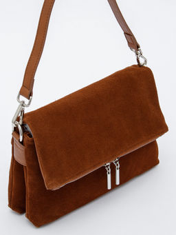 Сумка 8360F brown Polina&Eiterou