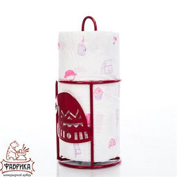 Подставка настольная металлическая для кухонного полотенца 300-006 - Фабрика интерьерной ковки фото 2