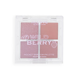 Relove by Revolution Тени для век Pocket Palette Wild Berry