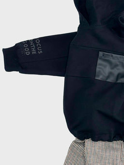 Толстовка с капюшоном UD 8040 черный - Mini maxi фото 5