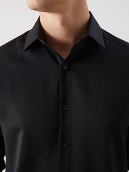 Slim Fit Uzun Kollu Erkek G?mlek