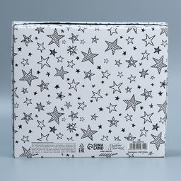 Коробка подарочная Звёзды, 23.5 20.5 5.5 см - Дарите счастье фото 5