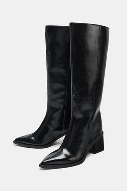 HIGH-HEEL BOOTS - Zara фото 5