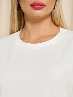 Футболка 0015-33_У молочный - Dora фото 2