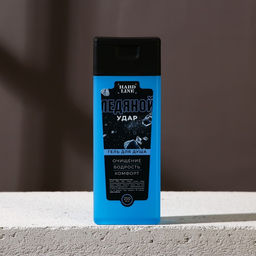 Подарочный набор косметики Best Man, гель для душа 250 мл и шампунь для волос 250 мл, HARD LINE  фото 3