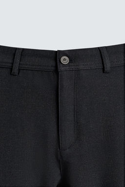 TEXTURED COMFORT TROUSERS - Zara фото 8