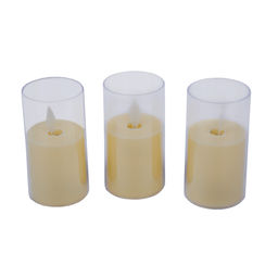 ULD-F064 WW CANDLE SET3 Фигура светодиодная Свеча на батарейках LR44 (в/к), в составе набора из 3 штук. 1 светодиод. Теплый белый свет. TM Uniel - Volpe фото 2