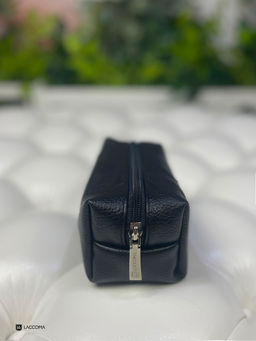 LACCOMA косметичка 1070-21-F001-черный эко кожа хлопок