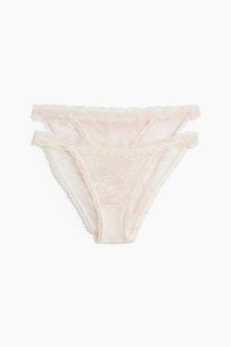 2-pack lace tanga briefs - H&m фото 4