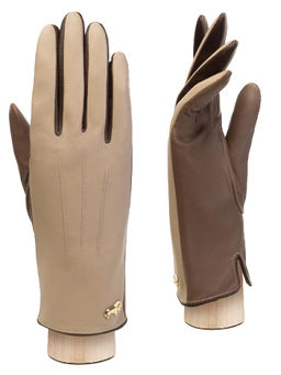 Перчатки жен ш/п LB-4607-1 l.cacao/taupe