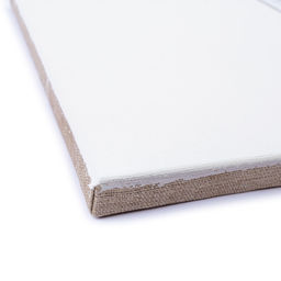 Холст грунтованный на подрамнике VISTA-ARTISTA PLMG-4040 100% лён 40 х 40 см 390 г/кв.м 2 шт Залесский среднезернистый