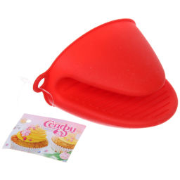 Цена за 6 шт. Прихватка силиконовая "Конфетти" 11*8,3см